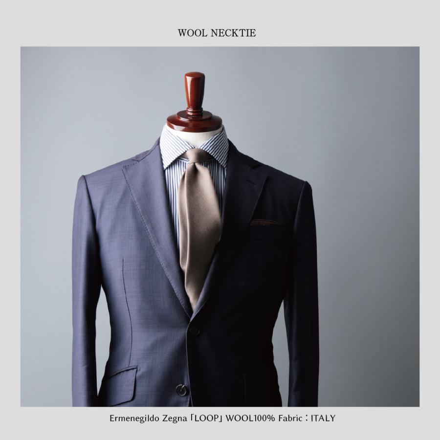 【未使用/非売品】ZEGNAゼニア　ロゴ入り アロマキャンドル ウール 600g ネクタイ ウール ブランド 無地 Zegna ゼニア LOOP ループ 高級