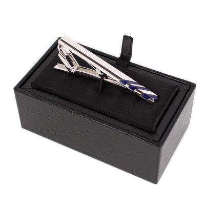 ネクタイピン タイバー レジメンタル ブラック オキニス タイピン