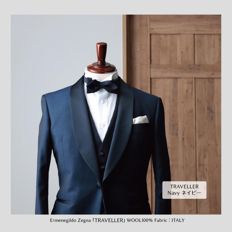 蝶ネクタイ ゼニア Zegna 無地 ウール 高級 プレミアム ブランド