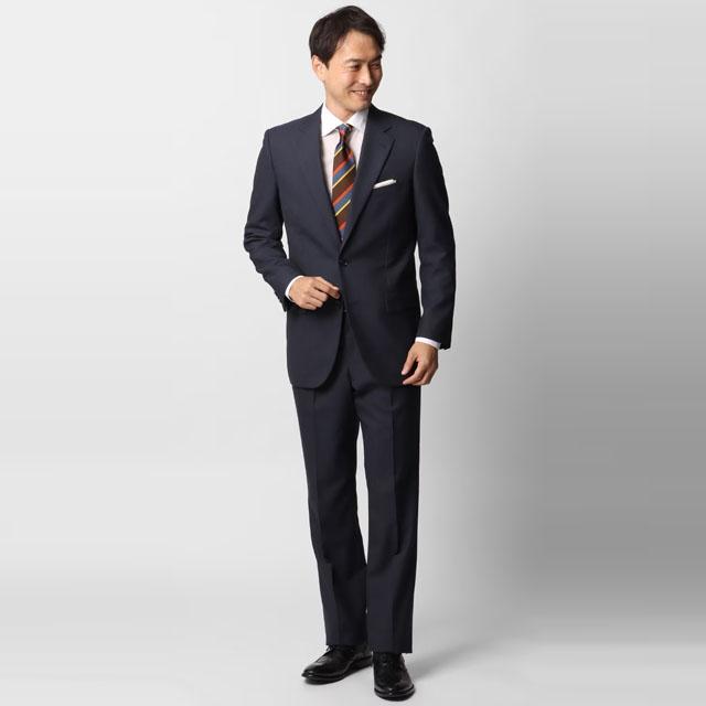 AOYAMA 【洋服の青山】スーツ メンズ プリーツ加工 ウォッシャブル 