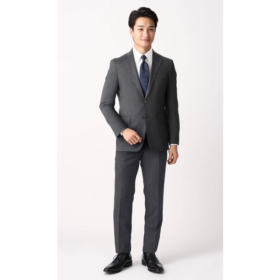 AOYAMA 【洋服の青山】スーツ メンズ スリム 秋冬 グレー AOYAMA 【洋服の青山】スーツ メンズ スリム 秋冬 グレー