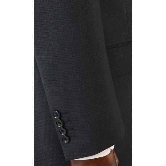 【洋服の青山】スーツ メンズ オールシーズン ネイビー スタンダード CONTROLα ビジネス ストレッチ ウォッシャブル 消臭 シワ抑制 調温調湿 透湿速乾 REGALの画像