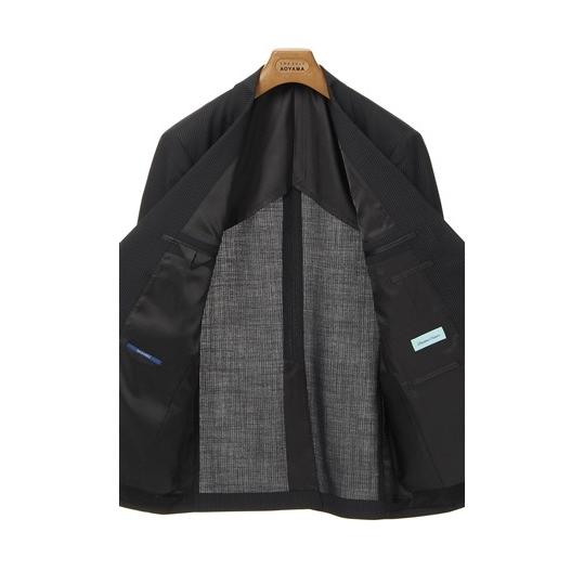 【洋服の青山】メンズ ストレッチ 安い 20代 30代 40代 50代 入学式 ビジネス おしゃれ 春夏用 ブラック系 スタンダードスーツ CHRISTIAN ORANI|y-aoyama|05