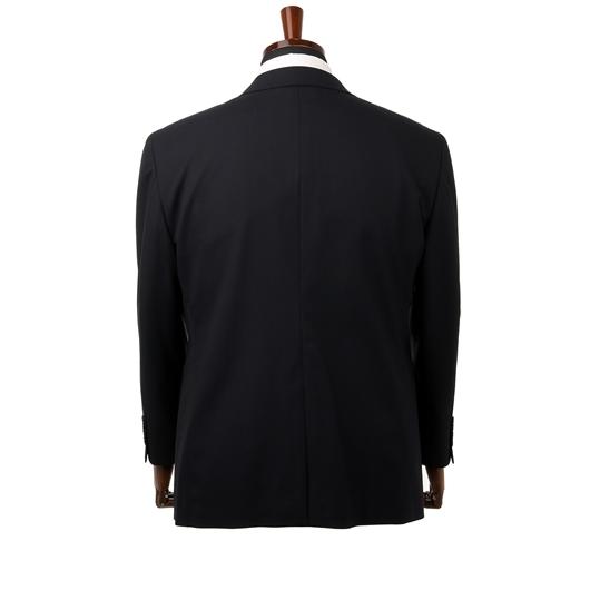 洋服の青山】オールシーズン用 ネイビー系 スタイリッシュスーツ