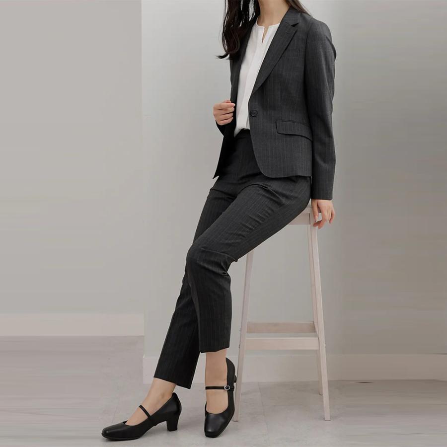 AOYAMA 【洋服の青山】超ストレッチ テーパードパンツ レディース
