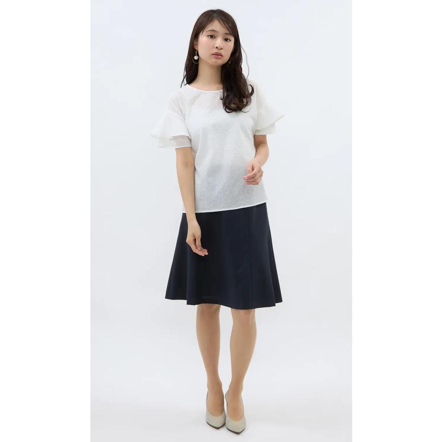 AOYAMA 【洋服の青山】フレアスカート レディース 春夏秋冬 ネイビー
