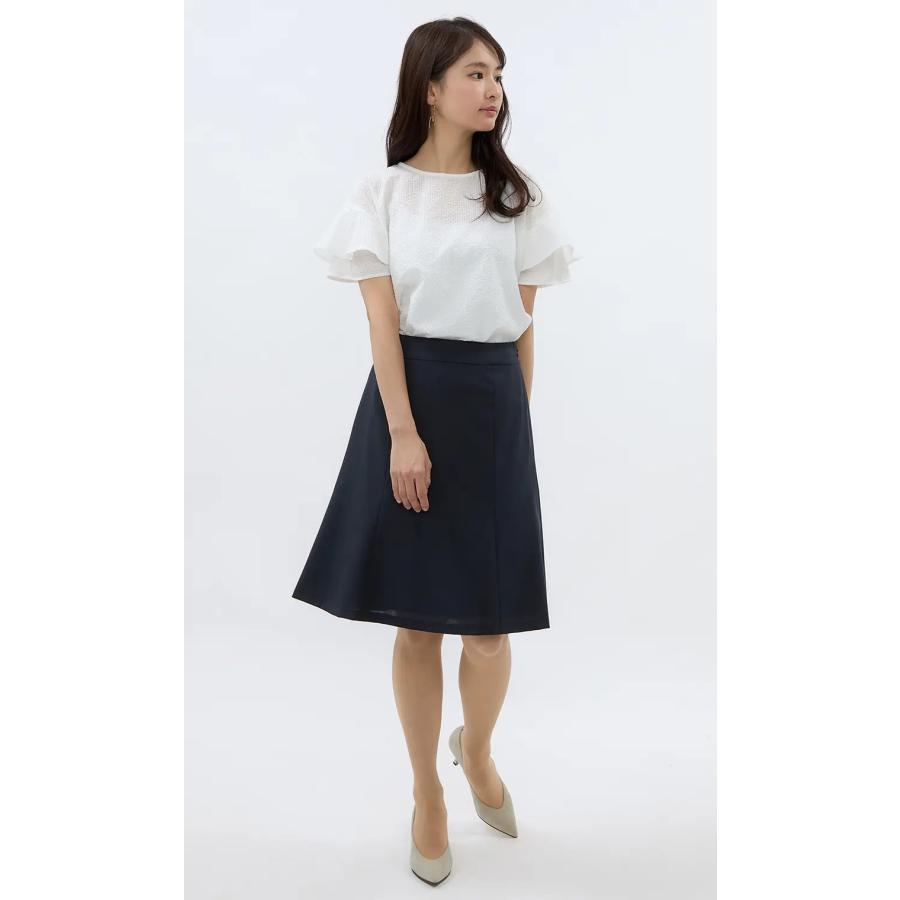 AOYAMA 【洋服の青山】フレアスカート レディース 春夏秋冬 ネイビー