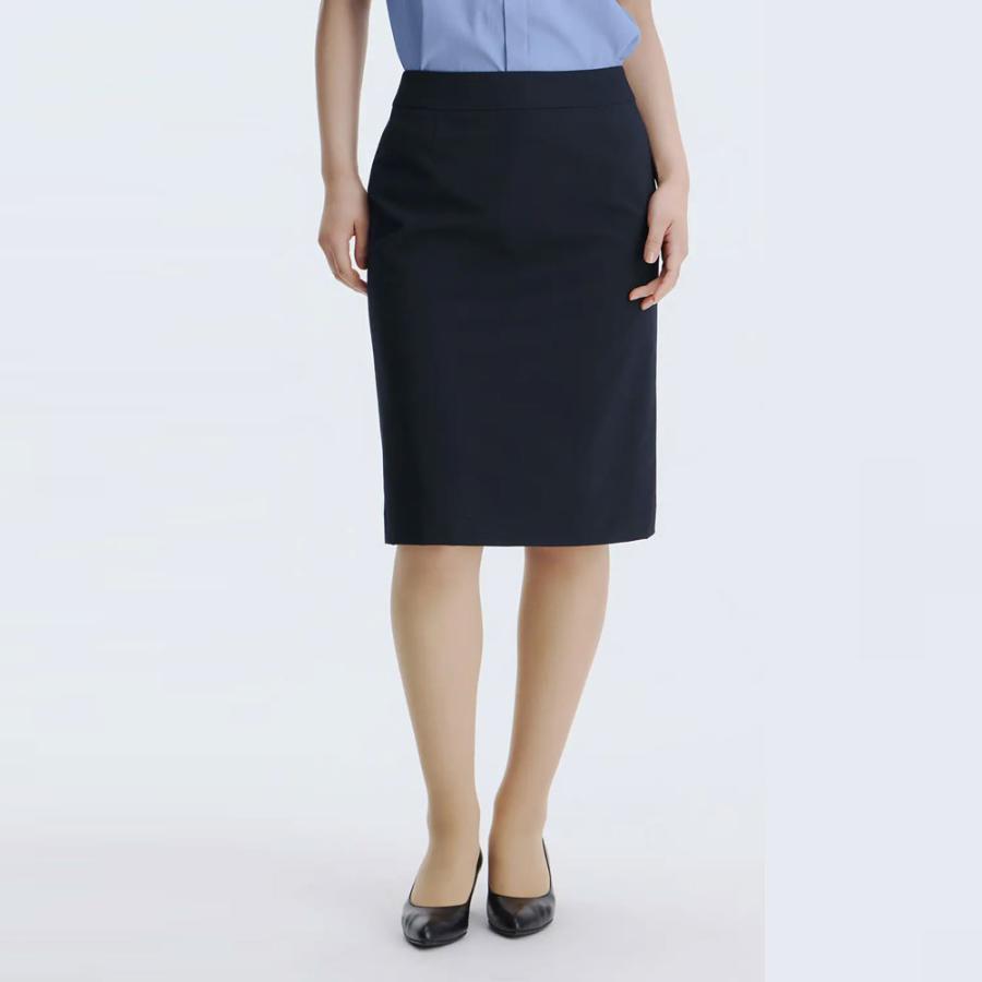 AOYAMA 【洋服の青山】超ストレッチ 美シルエット タイトスカート ひざ