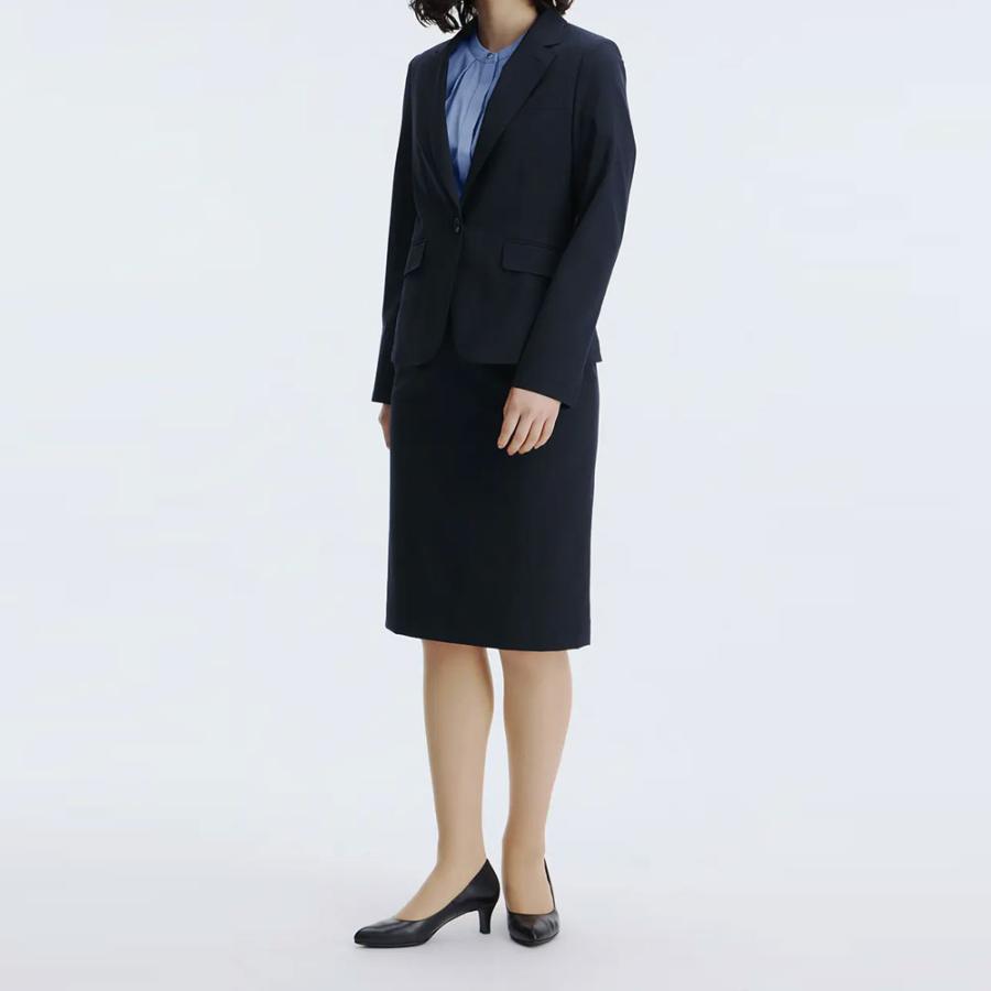 AOYAMA 【洋服の青山】超ストレッチ 美シルエット タイトスカート ひざ