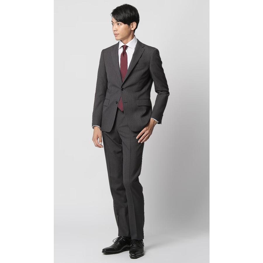 AOYAMA 【洋服の青山】スーツ メンズ スタイリッシュ グレー AOYAMA 【洋服の青山】スーツ メンズ スタイリッシュ グレー