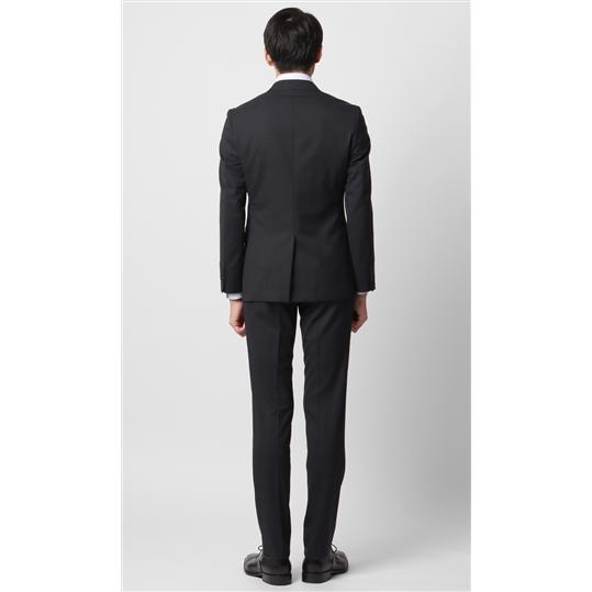 AOYAMA 【洋服の青山】秋冬用 ネイビー系 スタイリッシュスーツ