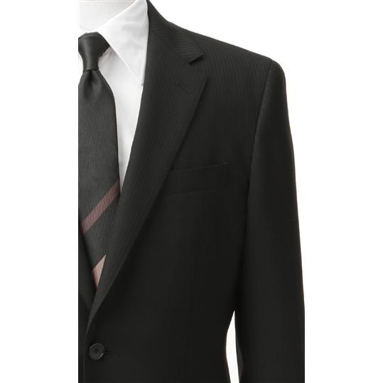 AOYAMA 【洋服の青山】秋冬 ブラック スタイリッシュスーツ ツーパンツ