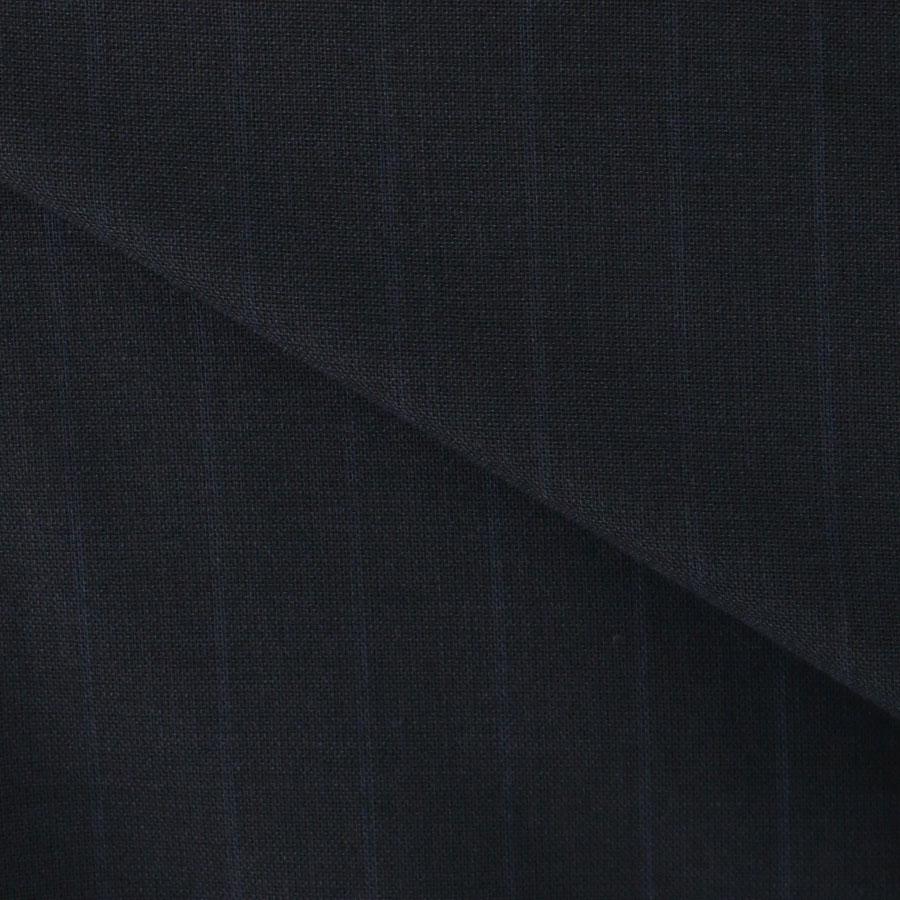 【洋服の青山】肩くるしくないスーツ メンズ スタンダード 春夏 ネイビー 紺 ストライプ 洗える ストレッチ 動きやすい シワになりにくい サイドベンツ ビジネスの画像
