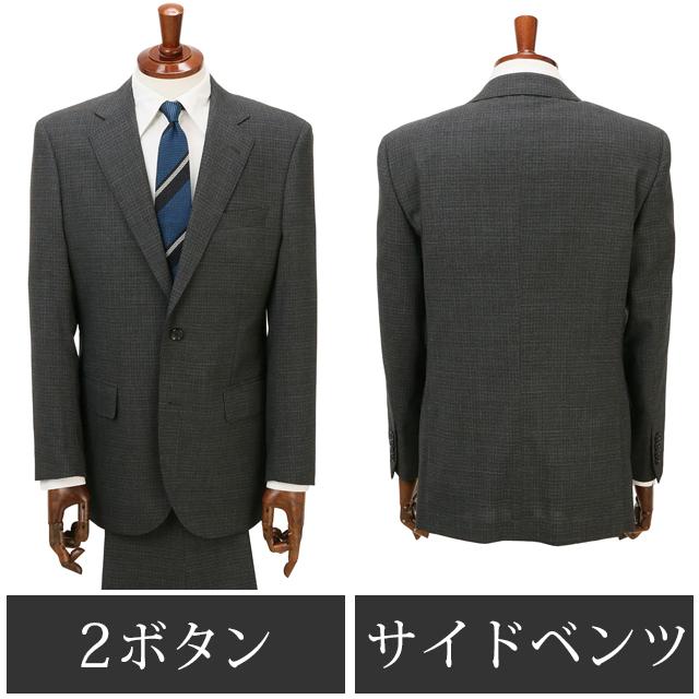 【美品】REGAL スーツ セットアップ ビジネス グレー 4XL相当 AOYAMA 【洋服の青山】大きいサイズ スーツ メンズ 紳士服 2つボタン
