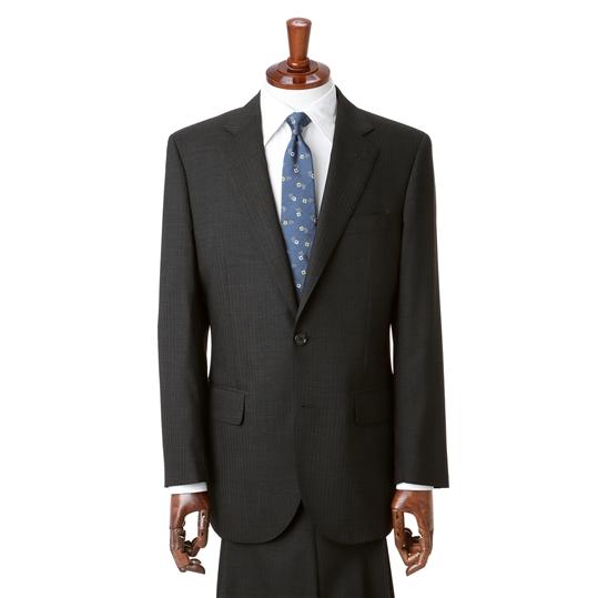 AOYAMA 【洋服の青山】スーツ メンズ 春夏 グレー ストライプ