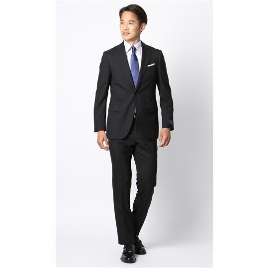 AOYAMA 【洋服の青山】メンズ スーツ 春夏 ネイビー プレミアム スーツ