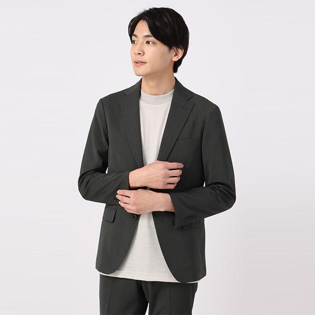 AOYAMA 【洋服の青山】春夏 グレー系 スタイリッシュジャケット