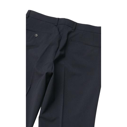 AOYAMA 【洋服の青山】春夏 ネイビー系 スタイリッシュスラックス