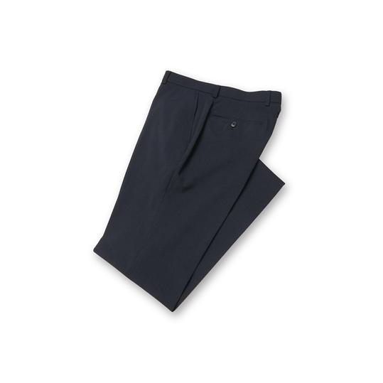 AOYAMA 【洋服の青山】春夏 ネイビー系 スタイリッシュスラックス