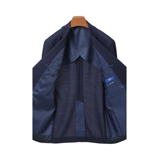 青山　ネイビー ビジネススーツ 夏　サマー　ウォッシャブル　AB6 セットアップ AOYAMA 【洋服の青山】春夏 ネイビー系 スタイリッシュスーツ