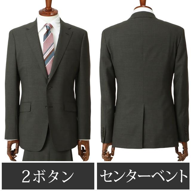 AOYAMA 【洋服の青山】春夏 ブラウン系 スタイリッシュスーツ