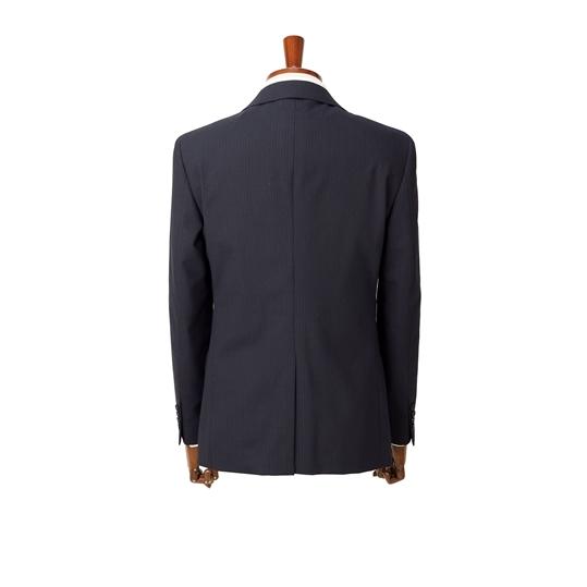 【洋服の青山】スーツ メンズ スリム オールシーズン ネイビー 紺 調温調湿 透湿速乾 ウォッシャブル 洗える ストレッチ ビジネス PERSON'S FOR MENの画像