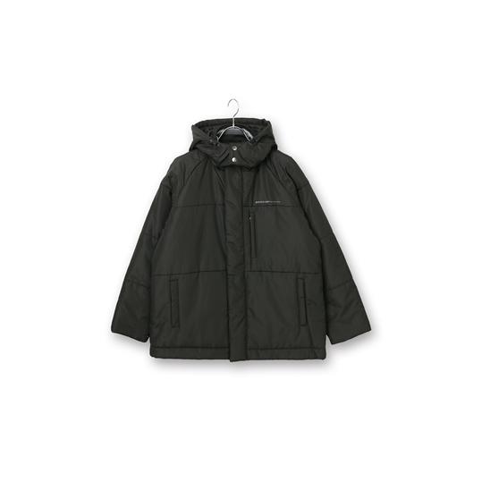 AOYAMA 【洋服の青山】メンズ ハーフ コート 秋冬 ブラック 黒 中綿