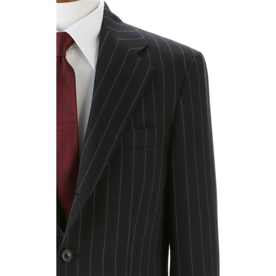 AOYAMA 【洋服の青山】 スーツ メンズ スリム 春夏用 ネイビー 紺
