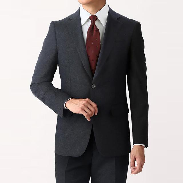AOYAMA 【洋服の青山】スーツ メンズ スリム 春夏用 ネイビー 紺
