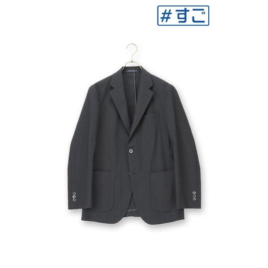 AOYAMA 【洋服の青山】メンズ 春夏 ジャケット ネイビー紺 チェック柄