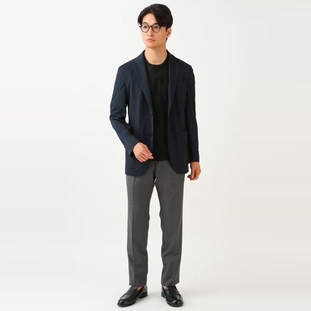 AOYAMA 【洋服の青山】ジャケット メンズ 春夏用 ネイビー 