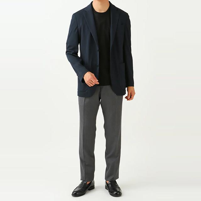 AOYAMA 【洋服の青山】ジャケット メンズ 春夏用 ネイビー