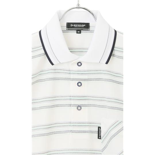 ANTICIPO ニットポロシャツ 白 ホワイト アンティーチポ 洗える】ニットポロシャツ（ポロシャツ） | Dessin(Men