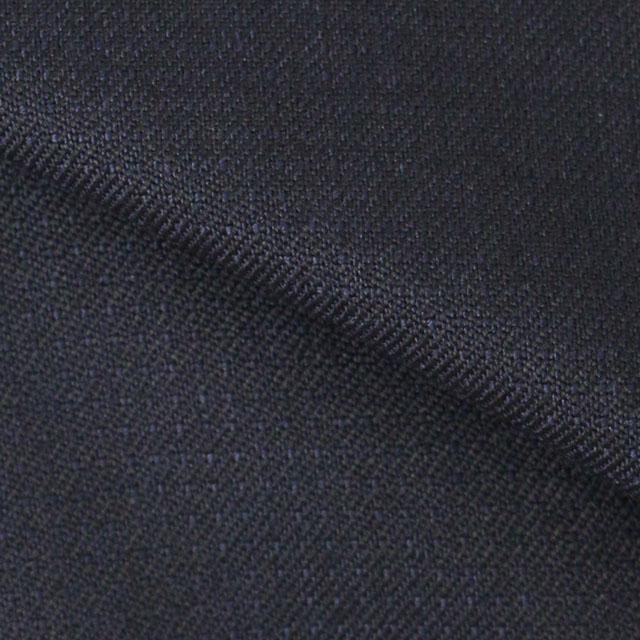 【洋服の青山】御幸毛織 プレミアム スーツ メンズ ゆったり 秋冬用 ネイビー 紺 織柄 シングル 2ボタン サイドベンツ 総裏 ワンタック ビジネス オフィスの画像