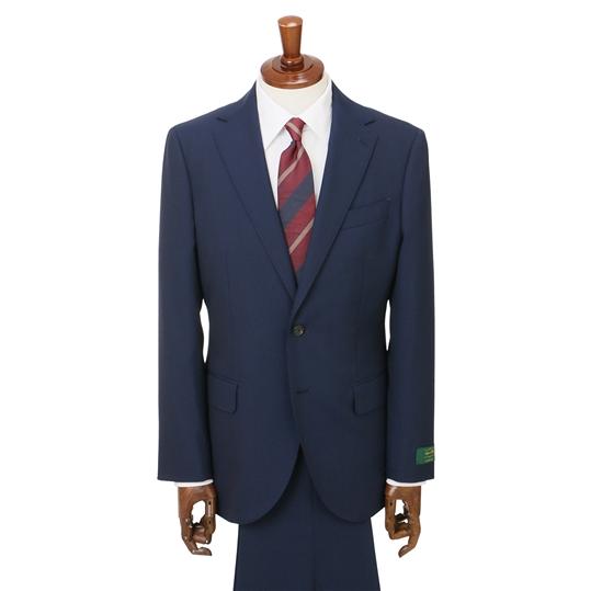 AOYAMA 【洋服の青山】プレミアム ウール100% スーツ メンズ スリム