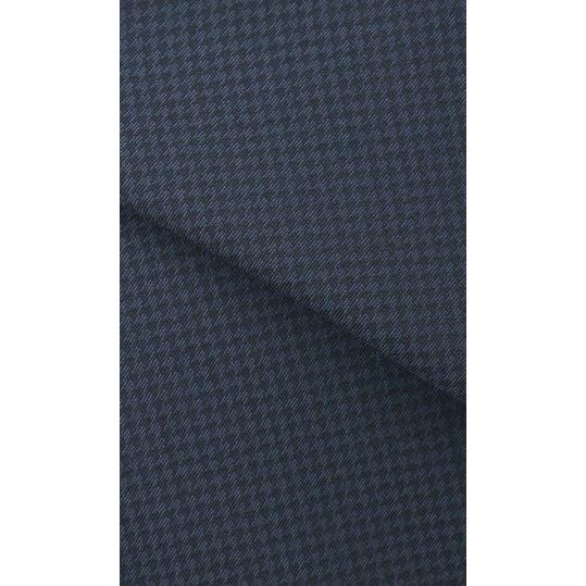 【洋服の青山】ネイビー系 メンズ スーツ ベスト付き 三つ揃いスーツ ベスト ビジネス オフィス カジュアル ビジカジ 春夏 秋冬 スリム 千鳥格子 ジレベスト付きの画像
