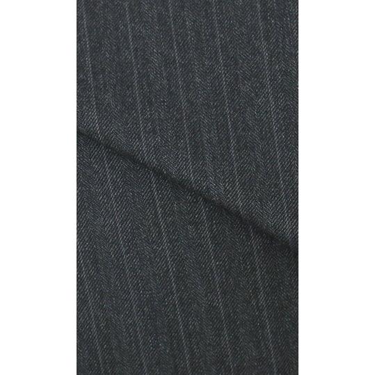 【洋服の青山】メンズ 秋冬 グレー系 プレミアムスタンダードスーツ【MIYUKI SLOW WEAVE】 【ジャケット】 2ボタン 総裏 本台場 脇当て 重ねボタン サイドベンツの画像