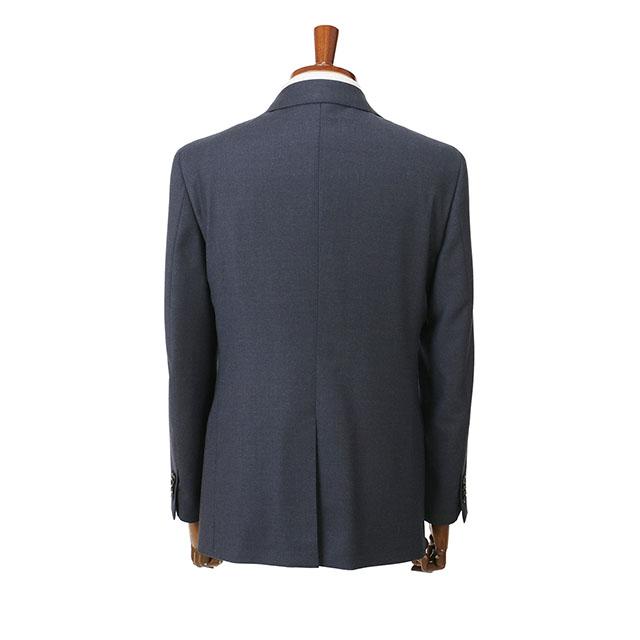 【洋服の青山】プレミアム ウール100% スーツ メンズ スリム 秋冬 ネイビー 紺 2ボタン 総裏 ストレッチ 動きやすい ビジネス 会議 商談 営業 式典 通勤 卒業式の画像