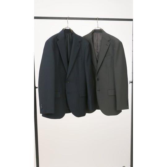 AOYAMA 【洋服の青山】スーツ メンズ スリム 春夏 秋冬 グレー 灰色 織