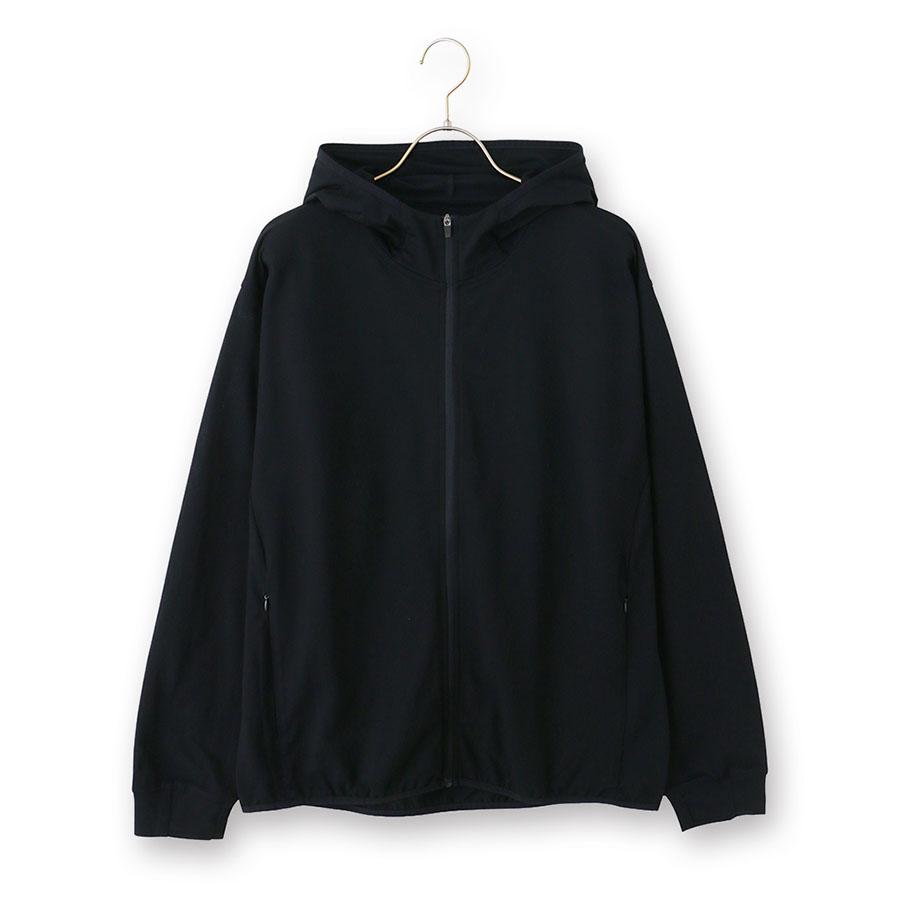AOYAMA 【洋服の青山】とろリッチ 冷たい UVカット メッシュパーカー
