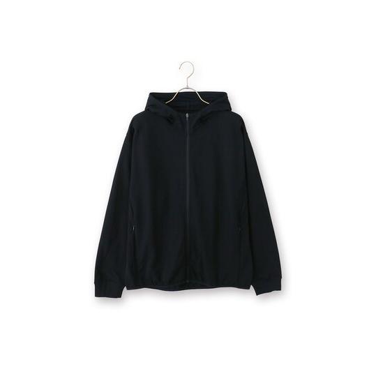 遮光パーカー＋メッシュパーツ ブラック　試着のみ 遮光パーカー＋メッシュパーツ ブラック 試着のみ AOYAMA 【洋服の青山