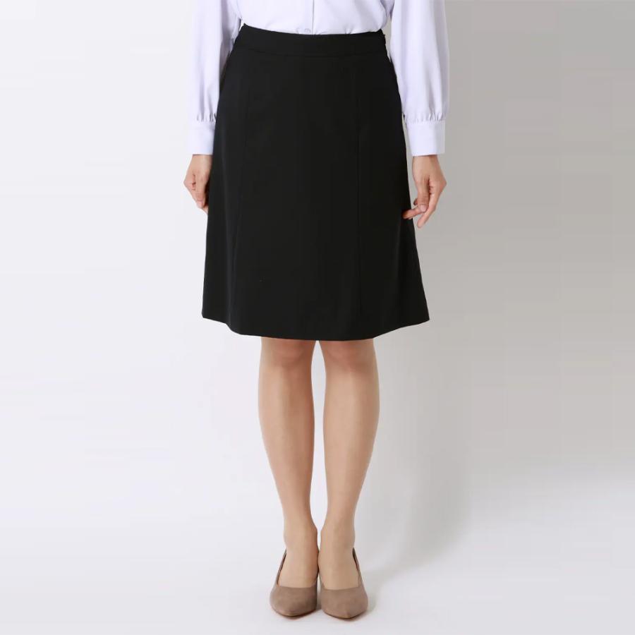 【未使用タグ付】紺ストライプ スカートスーツセットアップ 大きいサイズ15号3L AOYAMA 【洋服の青山】セットアップ可 台形フレアスカート レディース