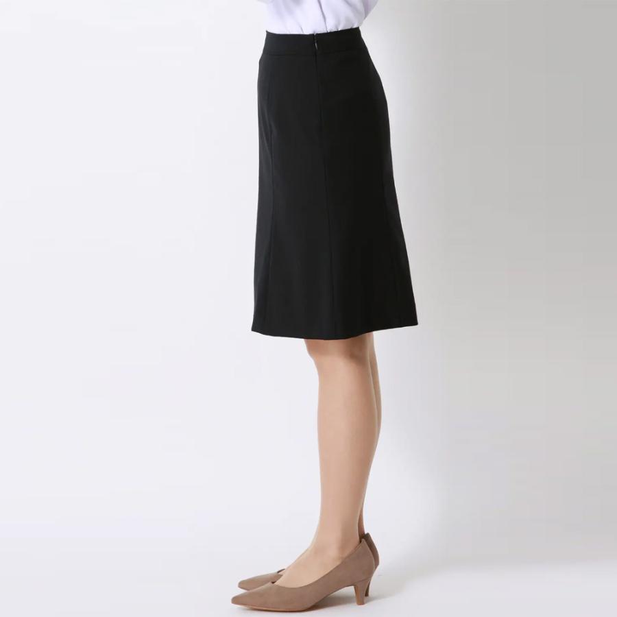 AOYAMA 【洋服の青山】セットアップ可 台形フレアスカート レディース