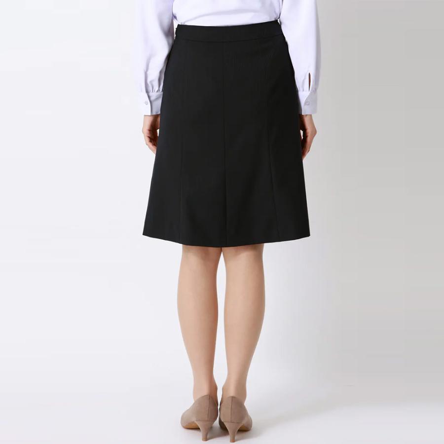 AOYAMA 【洋服の青山】セットアップ可 台形フレアスカート レディース