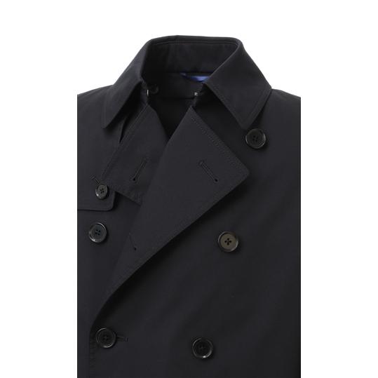 AOYAMA 【洋服の青山】秋冬 ネイビー系 ダブルトレンチコート メンズ 