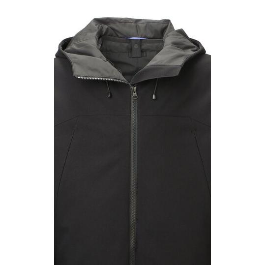 AOYAMA 【洋服の青山】秋冬 ブラック系 スタイリッシュフードコート