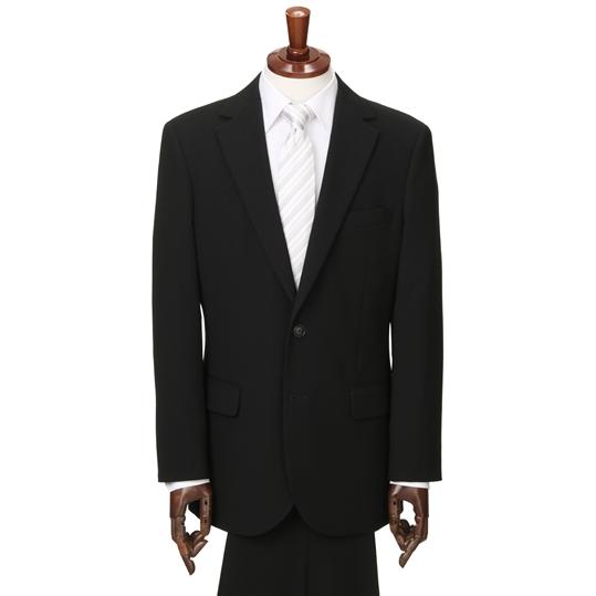 AOYAMA 【洋服の青山】春秋冬 A体 標準型 ブラック 黒 スタンダード