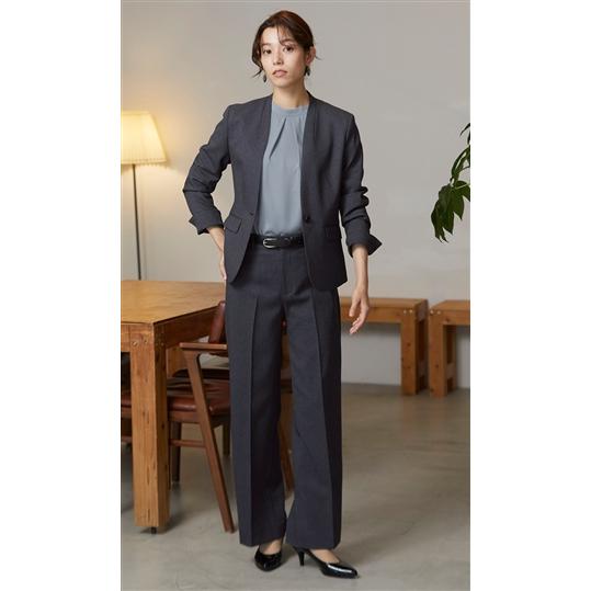 AOYAMA 【洋服の青山】Vカラージャケット レディース スーツ AOYAMA 【洋服の青山】Vカラージャケット レディース スーツ