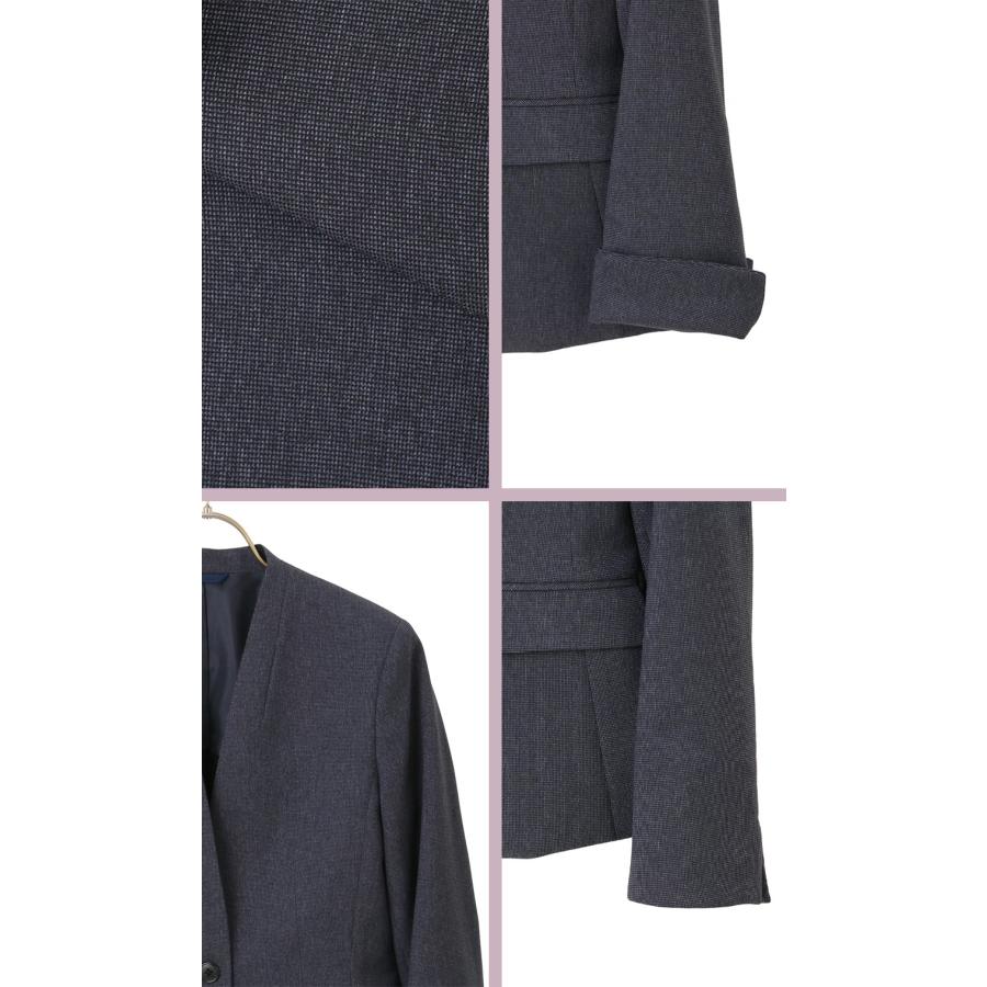 AOYAMA 【洋服の青山】Vカラージャケット レディース スーツ オール