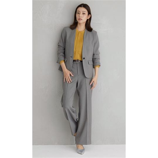 AOYAMA 【洋服の青山】Vカラージャケット レディース スーツ AOYAMA 【洋服の青山】Vカラージャケット レディース スーツ